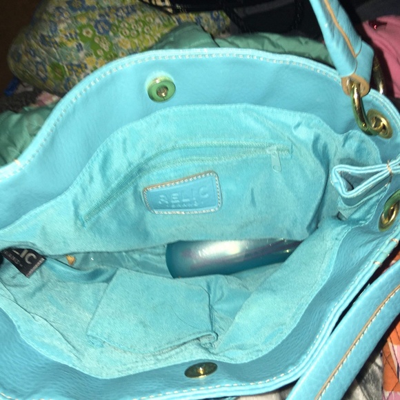 Teal/turquoise purse - Picture 2 of 3